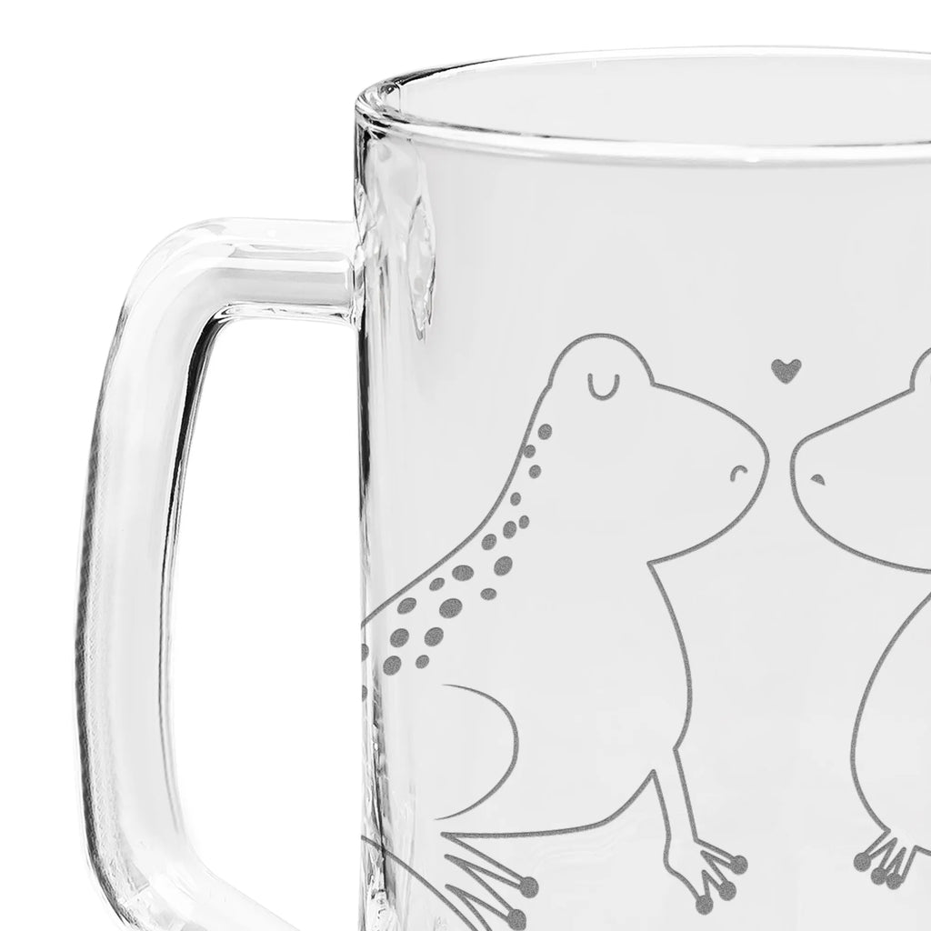 Engraved Beer Mug Frogs in love Love, Loving, Two, Together, Marriage, Engagement, Proposal of marriage, Love gift, gift for her, gift for him, anniversary gift, Frog, Engaged, In Love, Anniversary, Frogs, Married, Gift Wedding, Partner, Frog King, Gift Girlfriend, Gift Friend, Girlfriend, Wedding Day, Friend, Proof of Love
