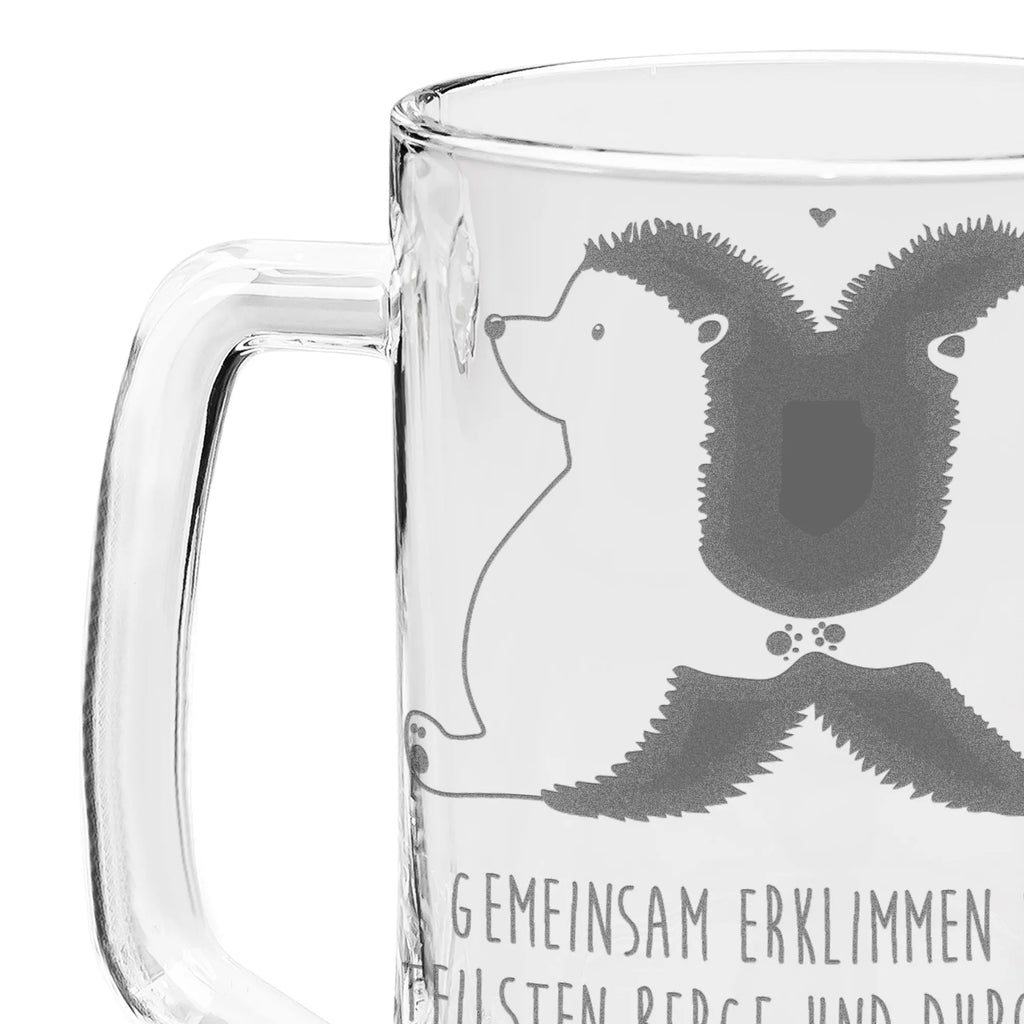 Engraved Beer Mug Hedgehogs holding hands Love, Loving, Two, Together, Marriage, Engagement, Proposal of marriage, Love gift, gift for her, gift for him, anniversary gift, proof of love, love, love gift, hedgehog, wedding, great love, togetherness, anniversary, hand in hand, love message, favourite person, hedgehog love, gift for two, engagement