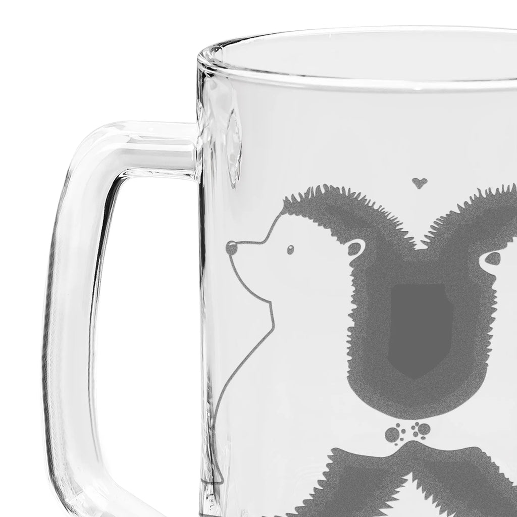 Engraved Beer Mug Hedgehogs holding hands Love, Loving, Two, Together, Marriage, Engagement, Proposal of marriage, Love gift, gift for her, gift for him, anniversary gift, proof of love, love, love gift, hedgehog, wedding, great love, togetherness, anniversary, hand in hand, love message, favourite person, hedgehog love, gift for two, engagement