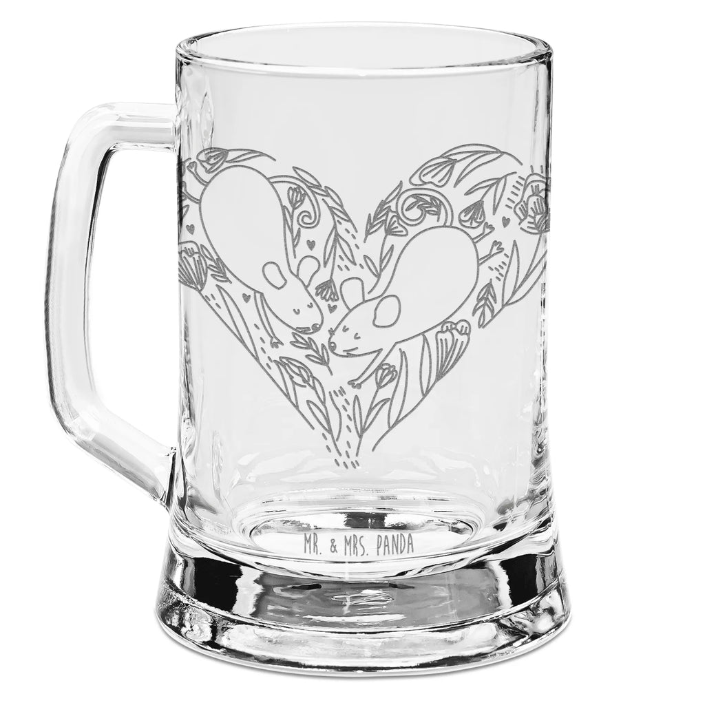 Engraved Beer Mug Mice heart Love, Loving, Two, Together, Marriage, Engagement, Proposal of marriage, Love gift, gift for her, gift for him, anniversary gift, anniversary, love, love gift, gift for two, mice, proof of love, engagement, love message, wedding, togetherness, mouse, favourite person