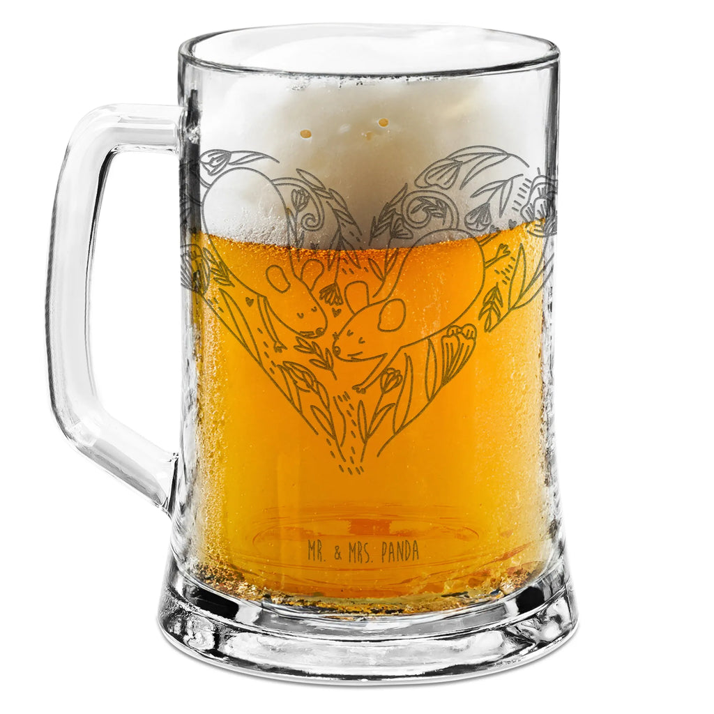 Engraved Beer Mug Mice heart Love, Loving, Two, Together, Marriage, Engagement, Proposal of marriage, Love gift, gift for her, gift for him, anniversary gift, anniversary, love, love gift, gift for two, mice, proof of love, engagement, love message, wedding, togetherness, mouse, favourite person