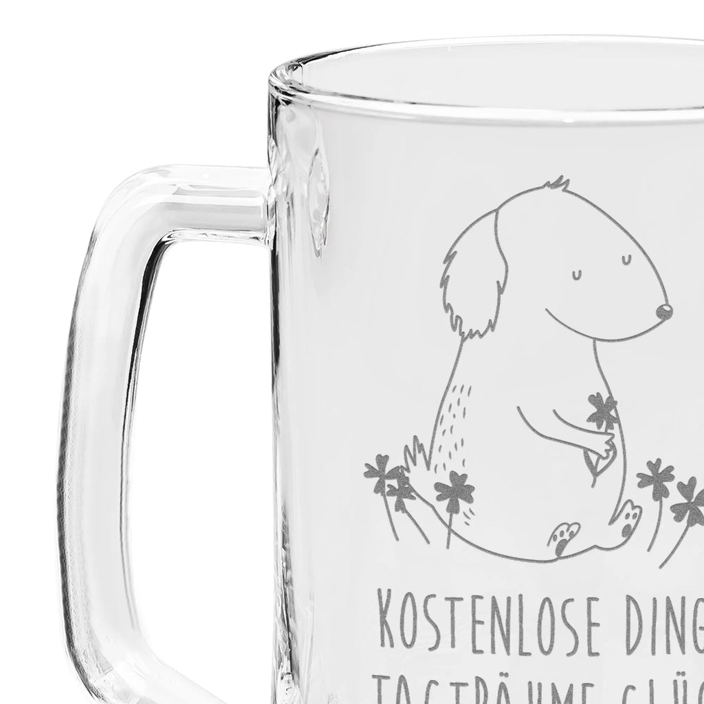 Engraved Beer Mug Dog shamrock dog, mutt, hound, woof, dog mama, dog breed, love dogs, love for dogs, dog decorative items, bag with dog print, funny gifts for dog owners, what do you give a dog lover, Christmas gifts for dogs, gifts for dogs, dog sayings, happiness, motivation, cloverleaf, new beginning, mindfulness, Dog, lucky charm, daydreams, self-love, gift