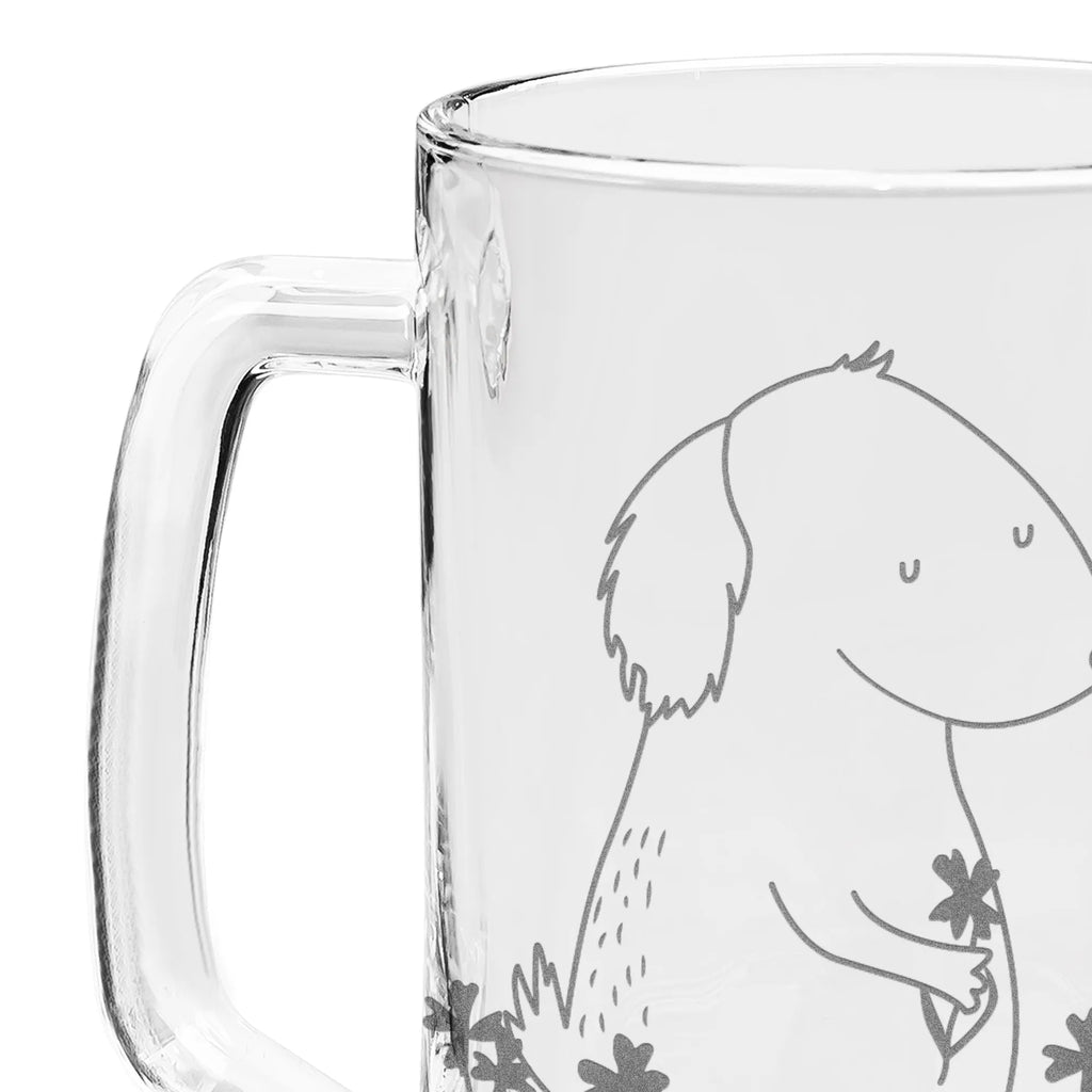 Engraved Beer Mug Dog shamrock dog, mutt, hound, woof, dog mama, dog breed, love dogs, love for dogs, dog decorative items, bag with dog print, funny gifts for dog owners, what do you give a dog lover, Christmas gifts for dogs, gifts for dogs, dog sayings, happiness, motivation, cloverleaf, new beginning, mindfulness, Dog, lucky charm, daydreams, self-love, gift