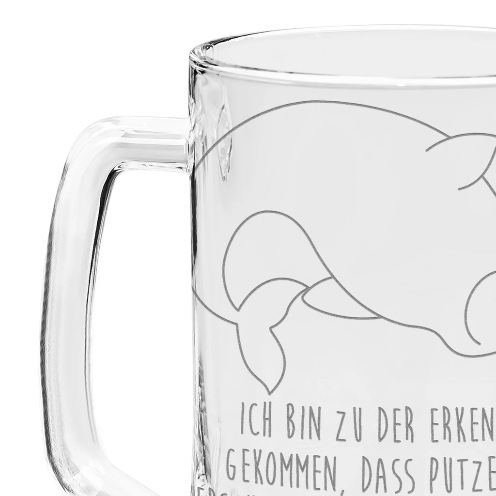 Engraved Beer Mug Narwhal Seafood, aquatic animals, ocean, sea, fish, shells, corals, reef, whale, narwhal, sea urchin, lobster, platypus, turtle, manatee, crocodile, orca, shrimp, gifts for seafood lovers, water world, underwater animals, underwater world, vacation, deep sea, seafood fans, gift ideas, seafood decoration, seafood posters, bachelorette, Narwhal, cleaning up, nursery, housewife, cleaning
