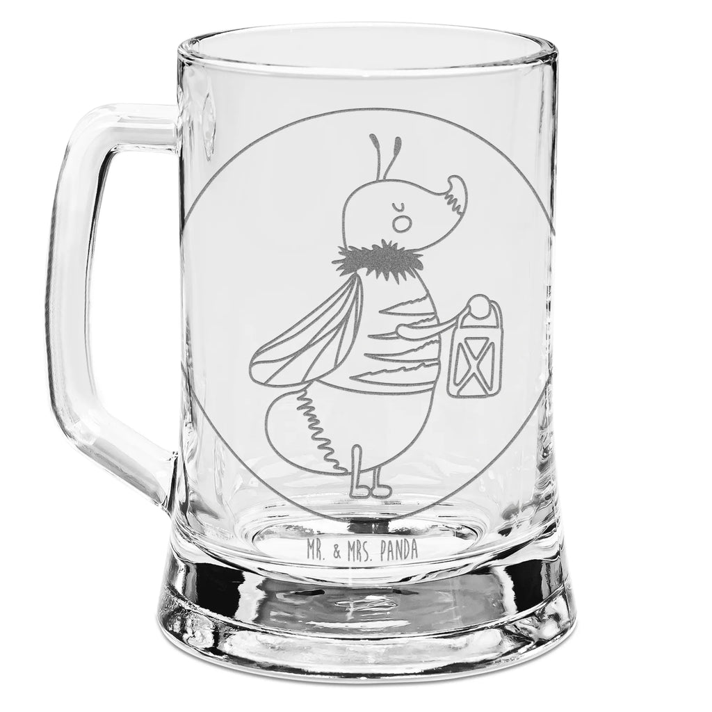 Engraved Beer Mug Firefly small animals, cute, funny, cute animal motives, hand drawn, small world, funny sayings, good mood, happy, gifts, gift ideas, special gifts, animal lover, card, glowworm, butterfly, proof of love, favourite person, love, marriage proposal, love saying, glow, anniversary, magic, engagement