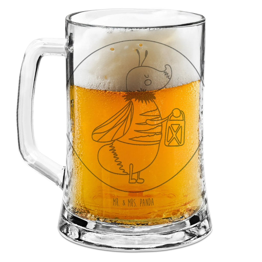 Engraved Beer Mug Firefly small animals, cute, funny, cute animal motives, hand drawn, small world, funny sayings, good mood, happy, gifts, gift ideas, special gifts, animal lover, card, glowworm, butterfly, proof of love, favourite person, love, marriage proposal, love saying, glow, anniversary, magic, engagement