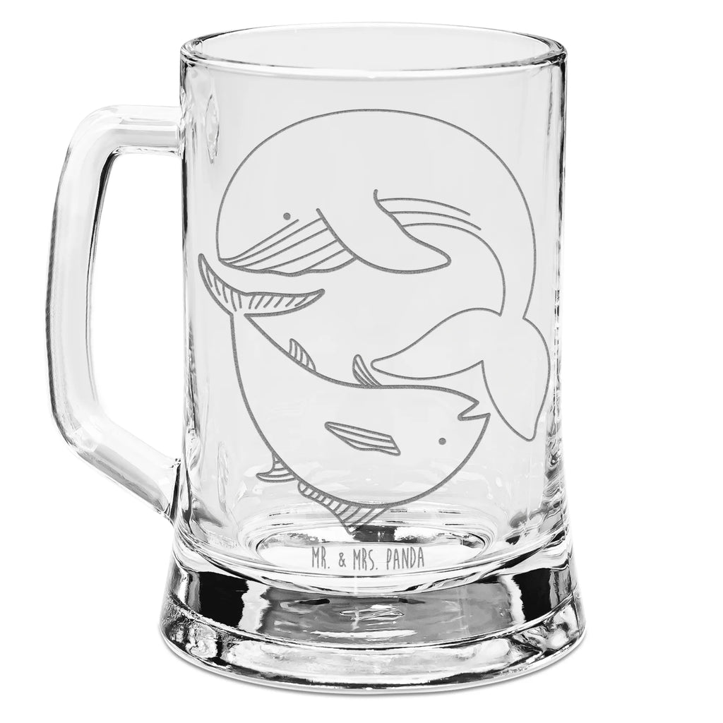 Engraved Beer Mug whale tuna small animals, cute, funny, cute animal motives, hand drawn, small world, funny sayings, good mood, happy, gifts, gift ideas, special gifts, animal lover, card, joke, choice, flat joke gift, saying funny, tuna, flat joke, word joke funny, whale, saying of the day