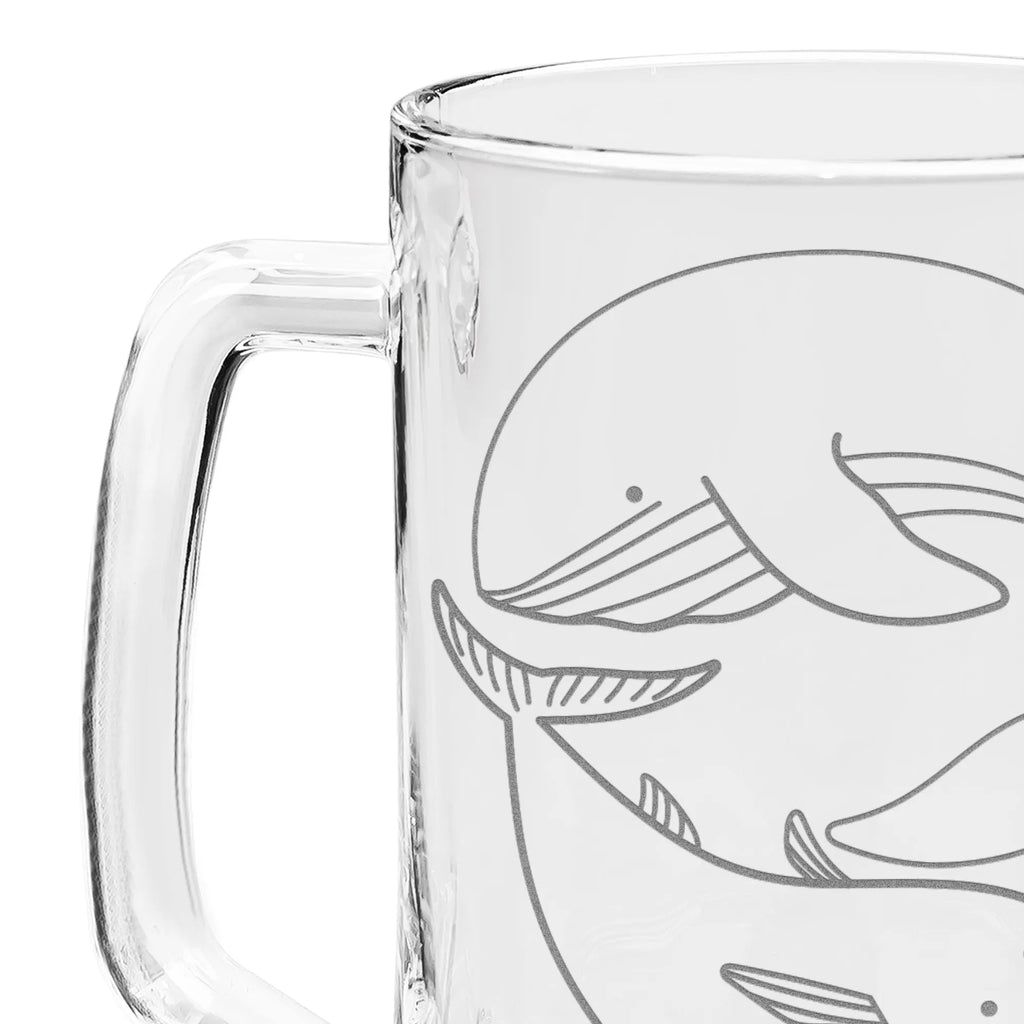 Engraved Beer Mug whale tuna small animals, cute, funny, cute animal motives, hand drawn, small world, funny sayings, good mood, happy, gifts, gift ideas, special gifts, animal lover, card, joke, choice, flat joke gift, saying funny, tuna, flat joke, word joke funny, whale, saying of the day