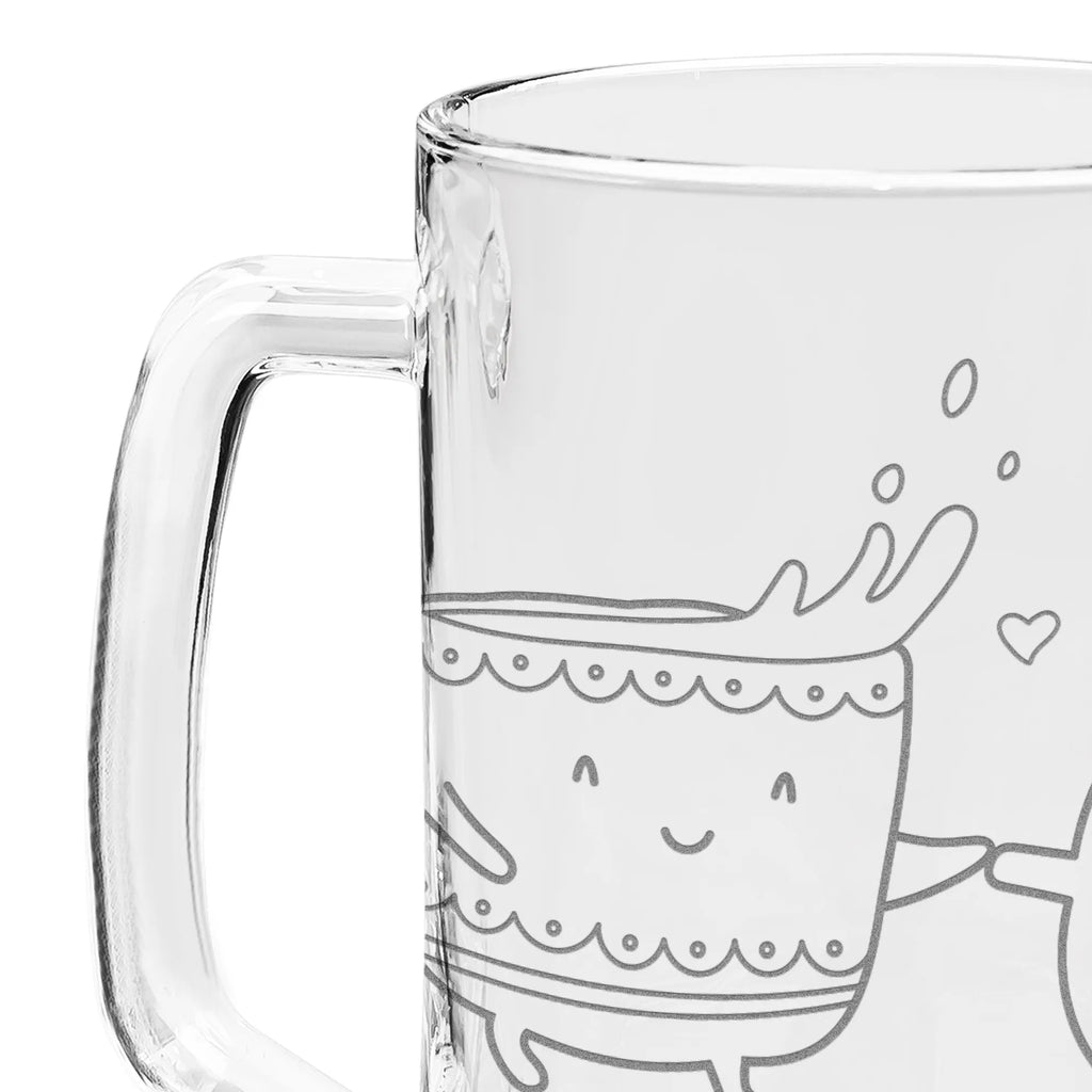 Grawerowany Kufel Piwa kawa ziarno Motywy zwierzęce, dobra energia, zabawne powiedzonka, zwierzęta