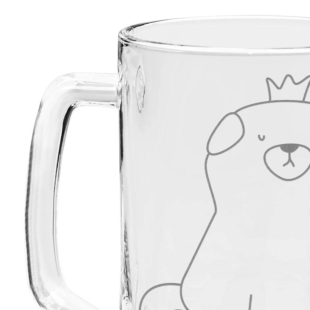 Engraved Beer Mug pug Crown dog, mutt, hound, woof, dog mama, dog breed, love dogs, love for dogs, dog decorative items, bag with dog print, funny gifts for dog owners, what do you give a dog lover, Christmas gifts for dogs, gifts for dogs, dog sayings, childless, allergic, house rules, Pug, dog owners. Saying, funny