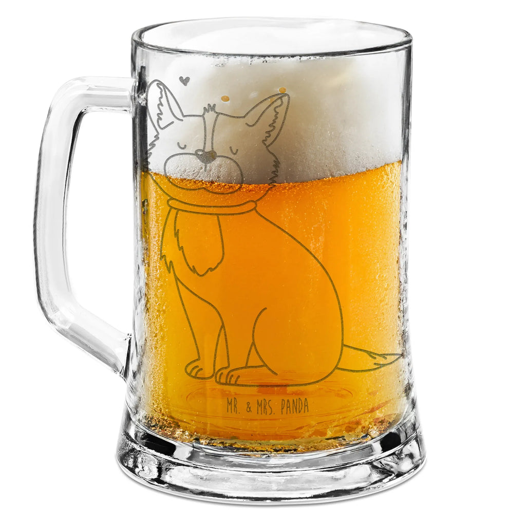 Engraved Beer Mug Dog Luck dog, mutt, hound, woof, dog mama, dog breed, love dogs, love for dogs, dog decorative items, bag with dog print, funny gifts for dog owners, what do you give a dog lover, Christmas gifts for dogs, gifts for dogs, dog sayings, love, slogan, Corgie, dog mom, dog owner, dog love