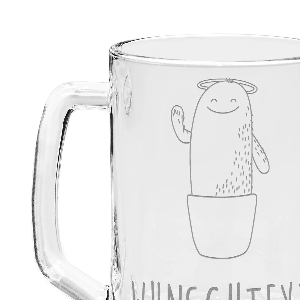 Personalized Engraved Beer Mug cactus Holy cactus, cactuses, plants, cactus plant, small green cactus, parents, cheeky, funny, brother, sisters, girlfriend, family, child, halo, sister