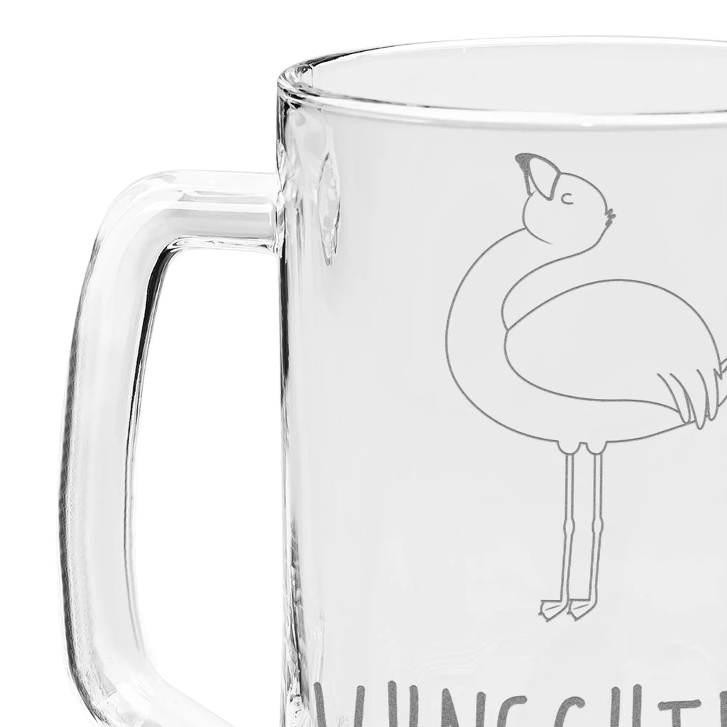 Personalized Engraved Beer Mug flamingo Proud Flamingo, pink, pink bird, bird of paradise, red, flamingo decoration, gift pink, gifts, gift idea, children, adults, girls, flamingo fans, summer, vacation, sea, unusual gifts in pink, pink gifts, girls gifts, small gifts, Caribbean feeling, funny sayings, proud, self-love, joy, friend, self-acceptance, best friend, mom, sister, daughter