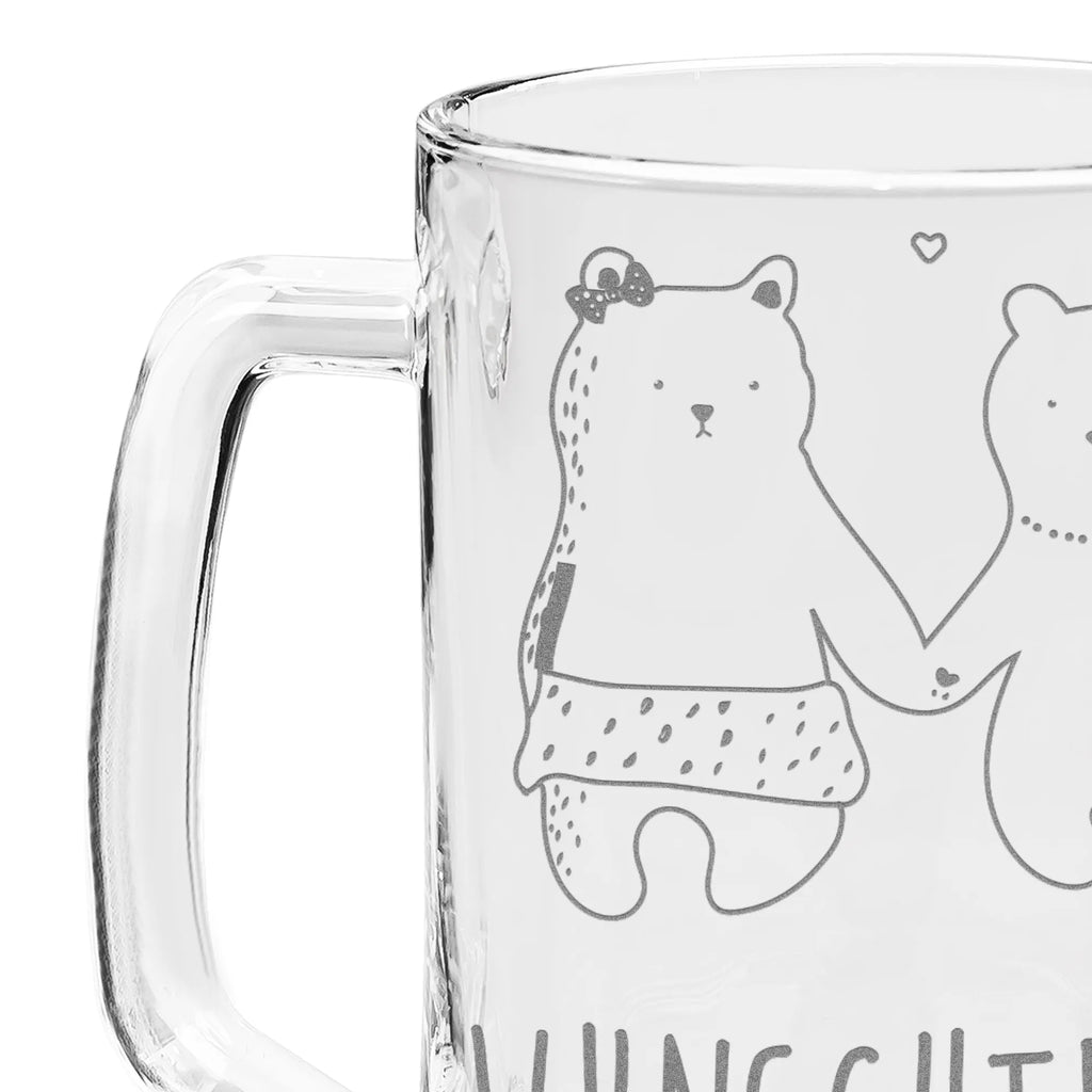 Personalized Engraved Beer Mug bear Girlfriend bear, teddy, teddy bear, cuddly toy, bear girlfriend best friend love proof of love loves buddy buddy