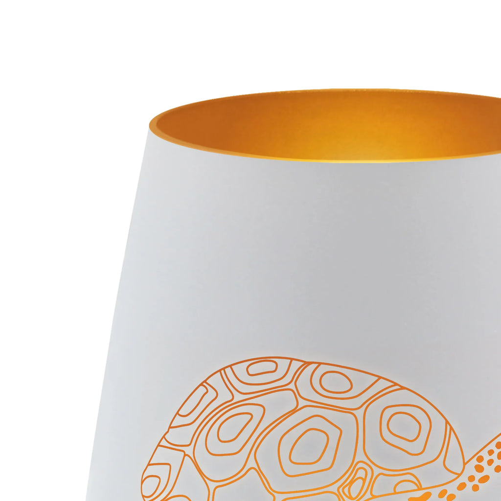 Złoty świecznik spersonalizowany Żółw maszerować Zwierzeta morskie, Morze, Wakacje