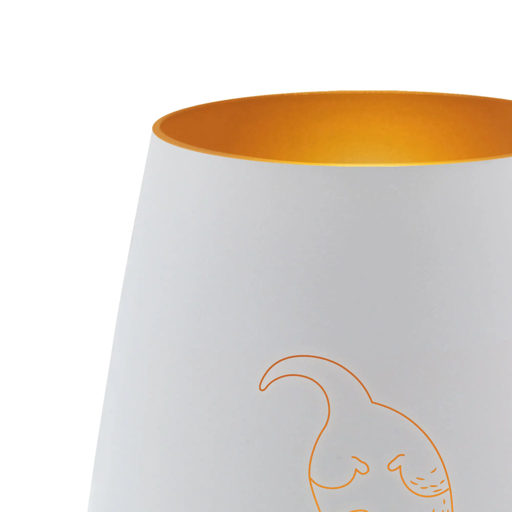 Gold Personalized Lantern otter upside down otter, marten, sea otter, European otter, water mammal, aquatic animal, baby otter, predator, water, otter gifts, animal lover, gift ideas for animal lovers, animal, mammal, water animal, gifts for people in love, Otter Sea Otter Lake Otter