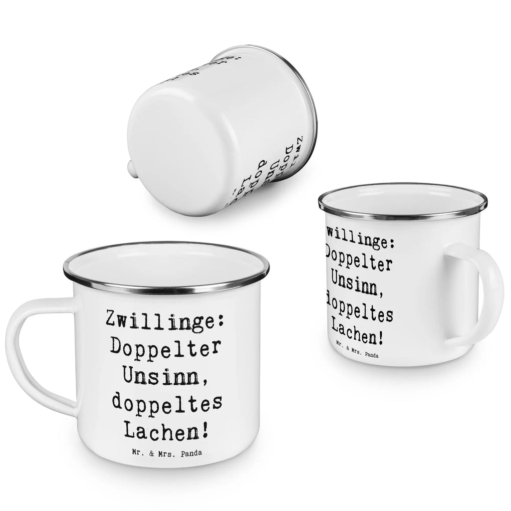 Camping Emaille Tasse Spruch Zwillingsgeschwister Spaß Kaffeetasse, Emaille Tasse, Tasse, blechbecher, wanderbecher, Metalltasse, Trinkbecher, metallbecher, Campingtasse, Teetasse, Pott, Campingbecher, reisetasse, emaillebecher, becher emaille, Kaffeebecher, wandertasse, Teebecher, Blechtasse, Emailletasse, Emaille Becher, Becher, Tasse Emaille, Reisebecher, Muttertag, Vatertag, Mama, Papa, Oma, Opa, Familie, Schwester, Bruder
