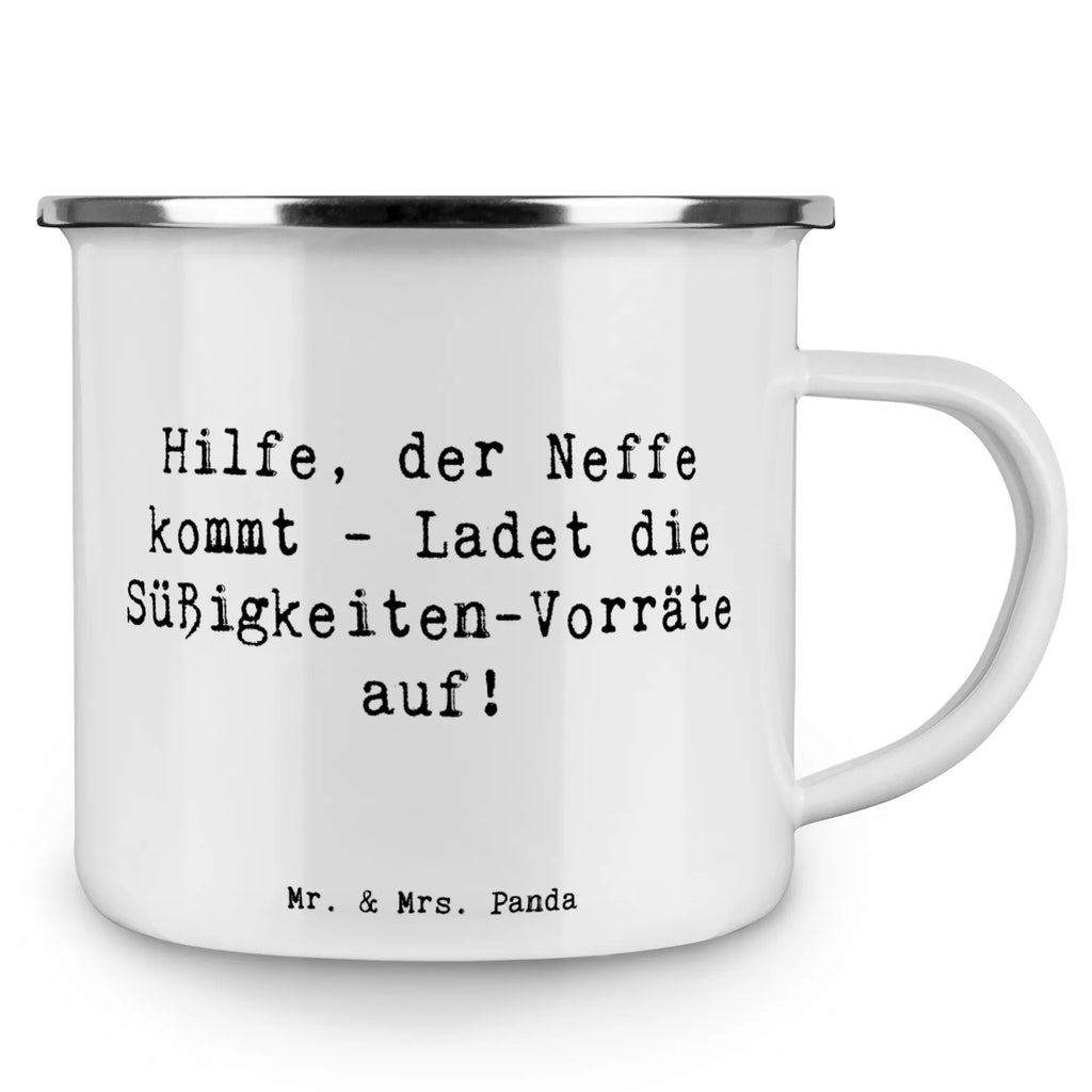 Enamel camping mug Saying Hilfe, der Neffe kommt! Ladet die Süßigkeiten-Vorräte auf! Emailletasse, Trinkbecher, Camping Tassen Emaille, Emaille Becher, Emaille Trinkbecher, Metalltasse für Camping, Outdoor Tasse, Camping Becher, Emaille Becher Camping, Kaffee Blechtasse, Edelstahl Trinkbecher, Outdoor Becher, Camping Becher Edelstahl, Blechtasse, Tasse Camping, Emaille Tassen, Emaille Tasse, Camping Tasse Metall, Campingbecher, Metalltasse, Blechtasse Outdoor, Blechtassen, Tasse Emaille, Camping Tasse Emaille, Campingtassen, Emaille Tasse Camping, Metall Tasse, Emaille Campingbecher, Camping Tassen, Campingtasse, Familie, Vatertag, Muttertag, Bruder, Schwester, Mama, Papa, Oma, Opa