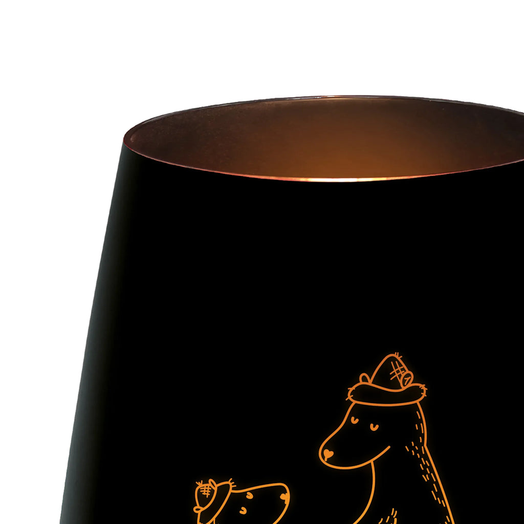 Gold Lantern Bears with hats Family, Father's Day, Mother's Day, brother, sister, Mom, Dad, sons, bear, favourite person, children, family, father, father's day, dad, daddy, son, role model, child, father-son
