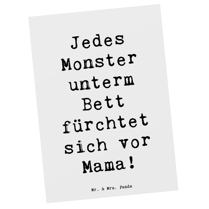 Postkarte Spruch Mama Mut