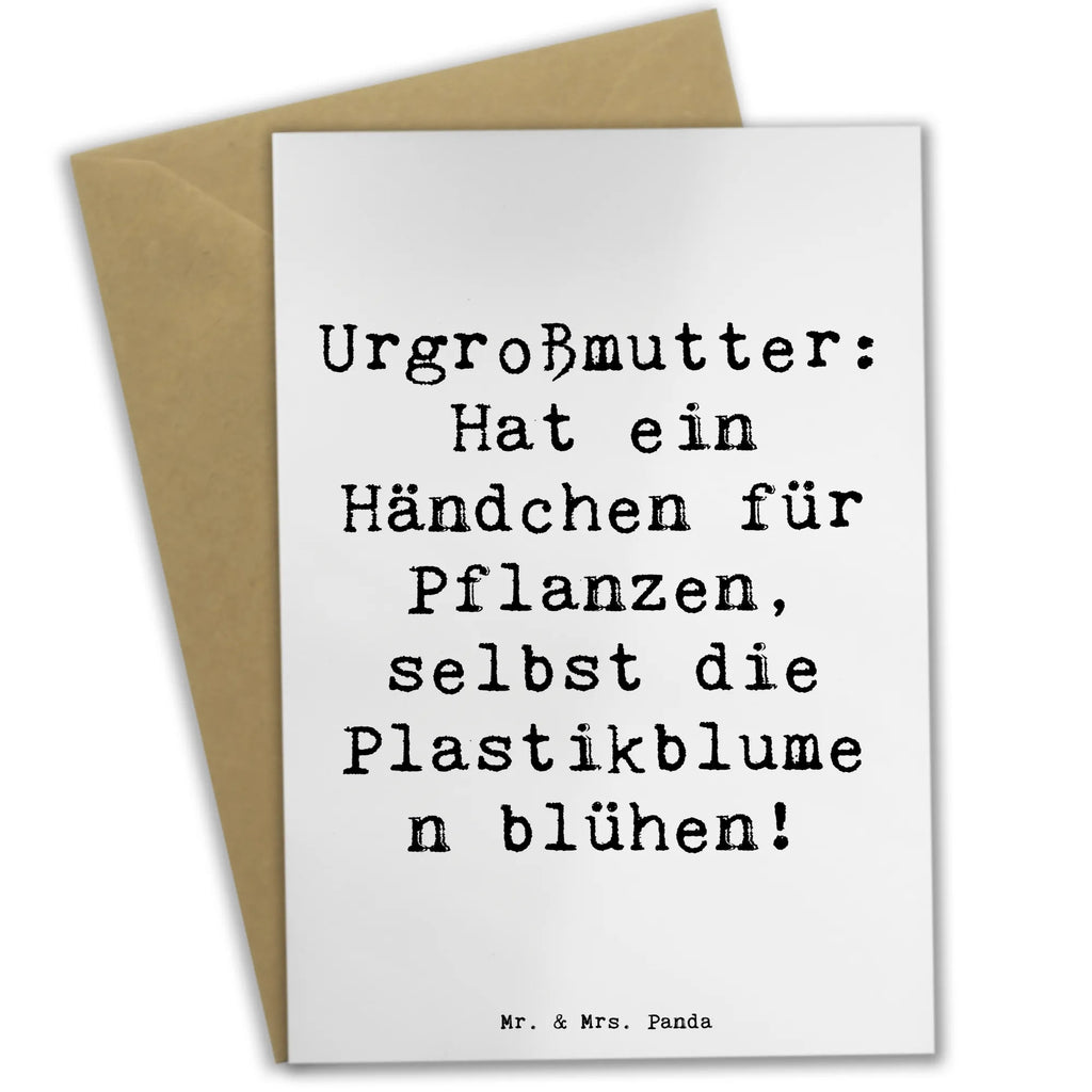 Grußkarte Spruch Urgroßmutter Wundergrün Grußkarte, Klappkarte, Einladungskarte, Glückwunschkarte, Hochzeitskarte, Geburtstagskarte, Karte, Ansichtskarten, Familie, Vatertag, Muttertag, Bruder, Schwester, Mama, Papa, Oma, Opa