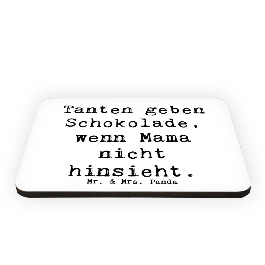 Magnet Saying Tanten geben Schokolade, wenn Mama nicht hinsieht. Whiteboard Magnet, Kühlschrank Dekoration, Souvenir Magnet, Kühlschrankmagnet, Pinnwandmagnet, Motivmagnete, Dekomagnet, Notiz Magnet, Familie, Vatertag, Muttertag, Bruder, Schwester, Mama, Papa, Oma, Opa