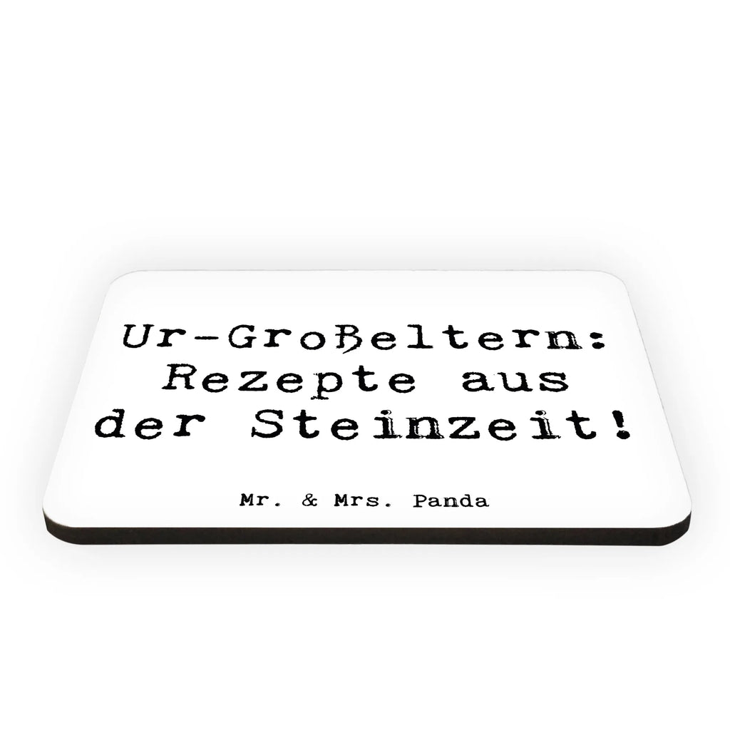 Magnet Saying Ur-Großeltern: Rezepte aus der Steinzeit! Kühlschrankmagnet, Pinnwandmagnet, Souvenir Magnet, Motivmagnete, Dekomagnet, Whiteboard Magnet, Notiz Magnet, Kühlschrank Dekoration, Familie, Vatertag, Muttertag, Bruder, Schwester, Mama, Papa, Oma, Opa