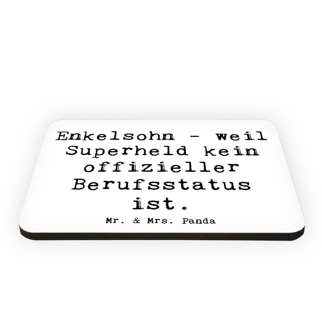 Magnet Saying Enkelsohn - weil Superheld kein offizieller Berufsstatus ist. Kühlschrankmagnet, Pinnwandmagnet, Souvenir Magnet, Motivmagnete, Dekomagnet, Whiteboard Magnet, Notiz Magnet, Kühlschrank Dekoration, Familie, Vatertag, Muttertag, Bruder, Schwester, Mama, Papa, Oma, Opa