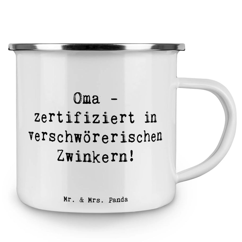 Enamel camping mug Saying Oma: Zertifiziert in verschwörerischen Zwinkern! Emailletasse, Metalltasse, Teetasse, Kaffeebecher, Tasse Emaille, Campingbecher, Campingtasse, becher emaille, metallbecher, reisetasse, Tasse, Reisebecher, emaillebecher, Blechtasse, wanderbecher, Teebecher, Emaille Becher, Kaffeetasse, Emaille Tasse, Pott, blechbecher, Trinkbecher, Becher, wandertasse, Muttertag, Vatertag, Mama, Papa, Oma, Opa, Familie, Schwester, Bruder