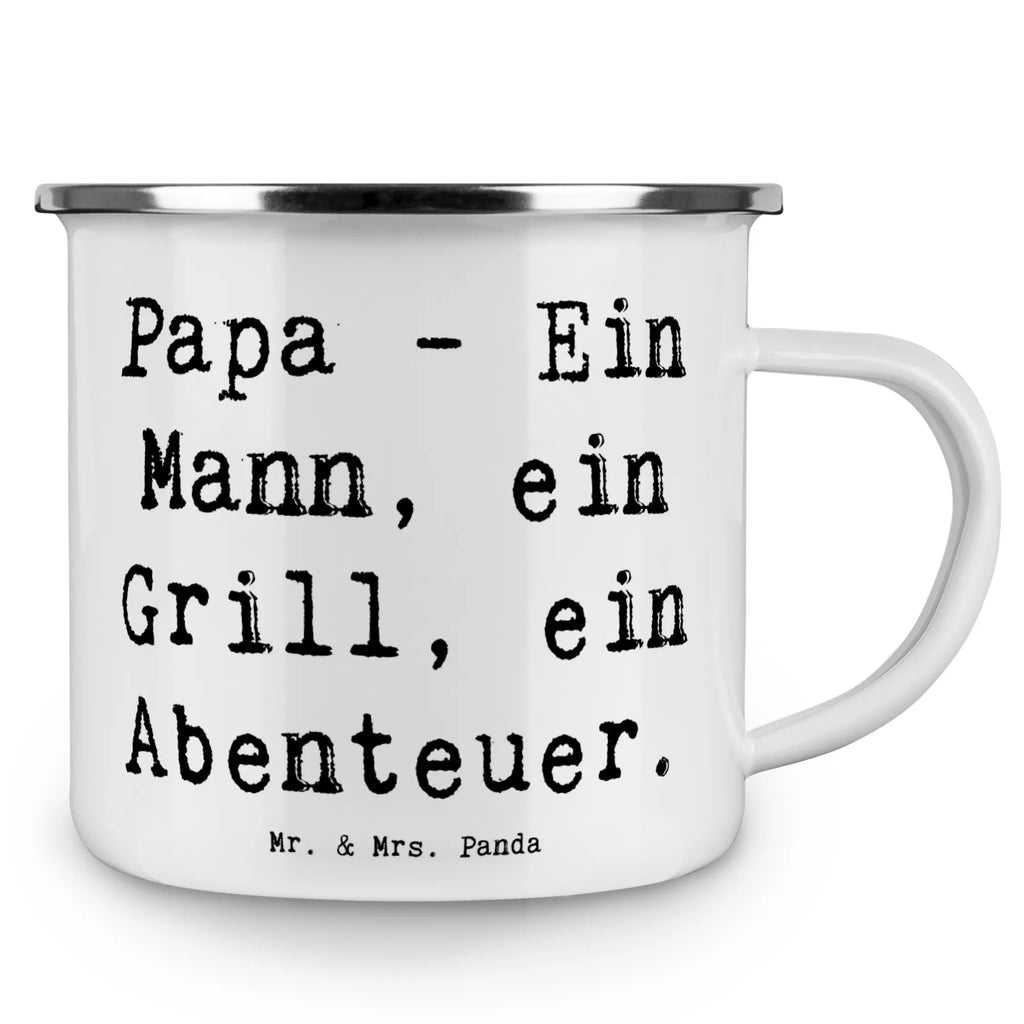 Enamel camping mug Saying Papa - Ein Mann, ein Grill, ein Abenteuer. Emaille Tasse Camping, Blechtassen, Blechtasse Outdoor, Blechtasse, Emailletasse, Metalltasse für Camping, Outdoor Tasse, Emaille Tassen, Camping Becher, Trinkbecher, Camping Tassen, Campingtasse, Camping Becher Edelstahl, Edelstahl Trinkbecher, Tasse Camping, Emaille Becher Camping, Metalltasse, Camping Tassen Emaille, Emaille Becher, Kaffee Blechtasse, Campingtassen, Camping Tasse Emaille, Metall Tasse, Campingbecher, Emaille Trinkbecher, Tasse Emaille, Emaille Campingbecher, Outdoor Becher, Emaille Tasse, Camping Tasse Metall, Familie, Vatertag, Muttertag, Bruder, Schwester, Mama, Papa, Oma, Opa