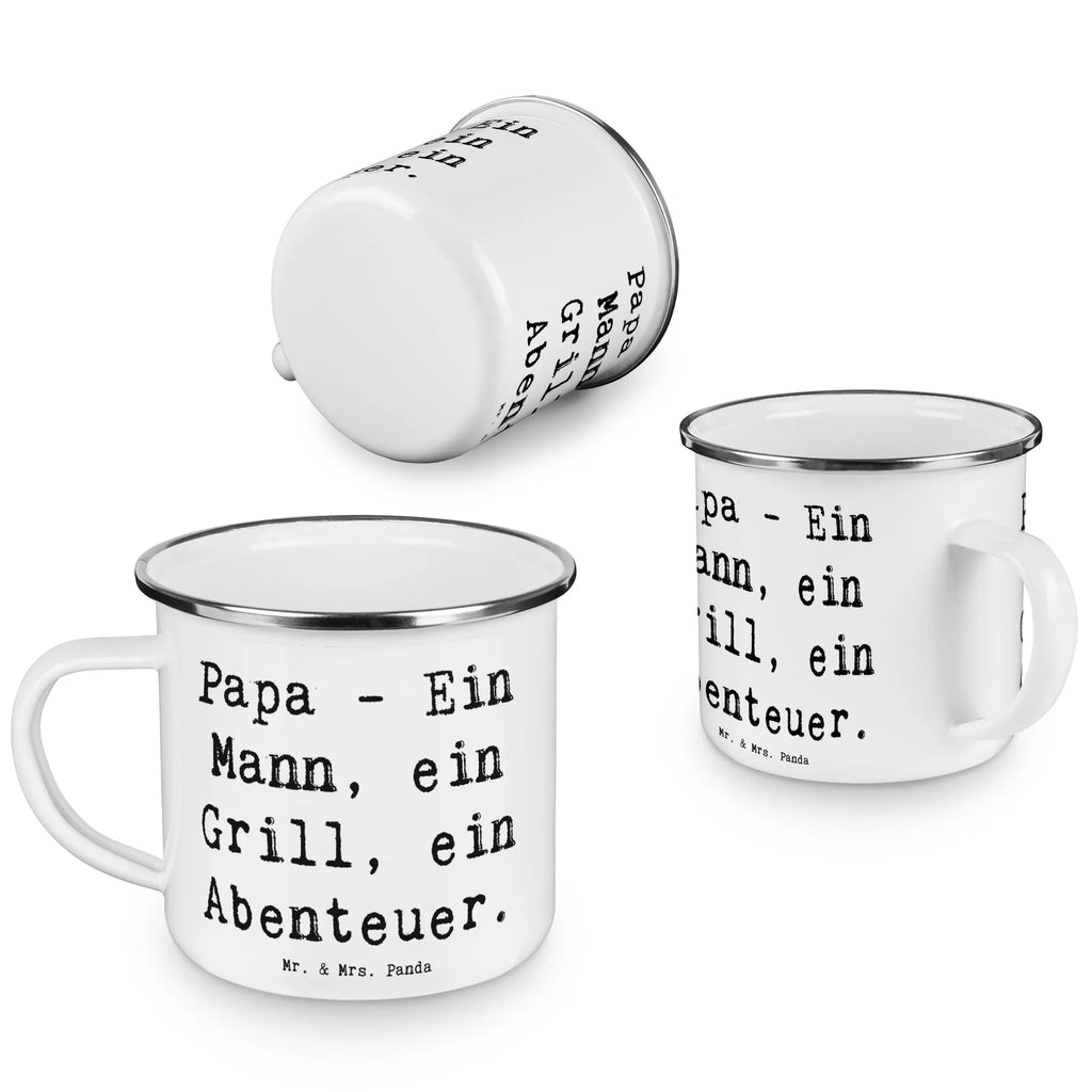 Enamel camping mug Saying Papa - Ein Mann, ein Grill, ein Abenteuer. Emaille Tasse Camping, Blechtassen, Blechtasse Outdoor, Blechtasse, Emailletasse, Metalltasse für Camping, Outdoor Tasse, Emaille Tassen, Camping Becher, Trinkbecher, Camping Tassen, Campingtasse, Camping Becher Edelstahl, Edelstahl Trinkbecher, Tasse Camping, Emaille Becher Camping, Metalltasse, Camping Tassen Emaille, Emaille Becher, Kaffee Blechtasse, Campingtassen, Camping Tasse Emaille, Metall Tasse, Campingbecher, Emaille Trinkbecher, Tasse Emaille, Emaille Campingbecher, Outdoor Becher, Emaille Tasse, Camping Tasse Metall, Familie, Vatertag, Muttertag, Bruder, Schwester, Mama, Papa, Oma, Opa