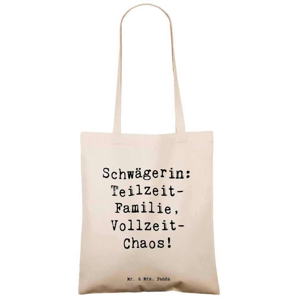 Tragetasche Spruch Schwägerin Chaos Beuteltasche, Beutel, Einkaufstasche, Jutebeutel, Stoffbeutel, Tasche, Shopper, Umhängetasche, Strandtasche, Schultertasche, Stofftasche, Tragetasche, Badetasche, Jutetasche, Einkaufstüte, Laptoptasche, Familie, Vatertag, Muttertag, Bruder, Schwester, Mama, Papa, Oma, Opa
