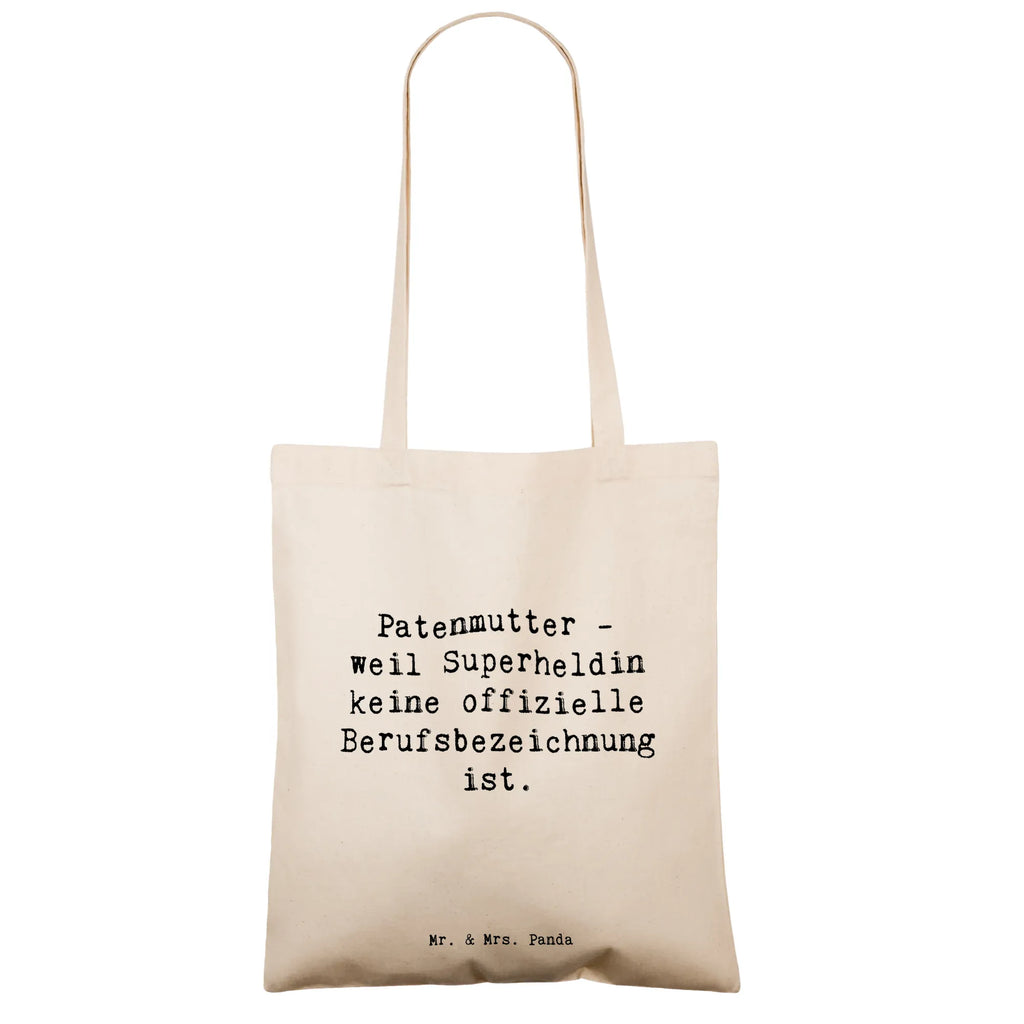 Tragetasche Spruch Patenmutter Superheldin Beuteltasche, Beutel, Einkaufstasche, Jutebeutel, Stoffbeutel, Tasche, Shopper, Umhängetasche, Strandtasche, Schultertasche, Stofftasche, Tragetasche, Badetasche, Jutetasche, Einkaufstüte, Laptoptasche, Familie, Vatertag, Muttertag, Bruder, Schwester, Mama, Papa, Oma, Opa