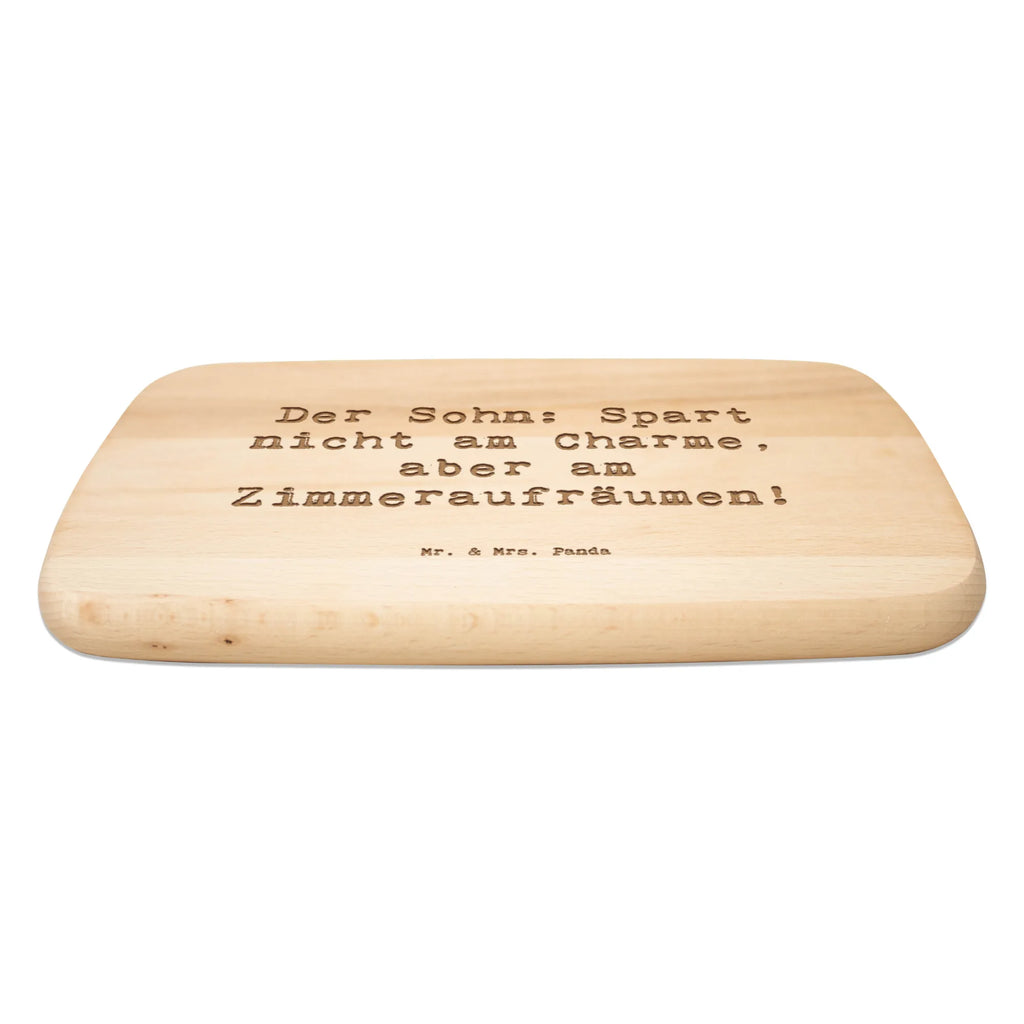 Holzbrett Spruch Sohn Charme Küchenbrett, Schneidebrett Holz, Holzbrett, Frühstücksbrett, Frühstücksbrettchen, Schneidebrett, Familie, Vatertag, Muttertag, Bruder, Schwester, Mama, Papa, Oma, Opa