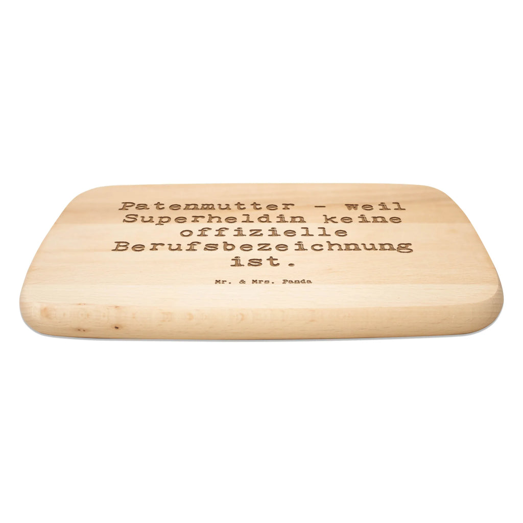 Serving board Saying Patenmutter - weil Superheldin keine offizielle Berufsbezeichnung ist. Board, cutting board, breakfast board, Family, Father's Day, Mother's Day, brother, sister, Mom, Dad