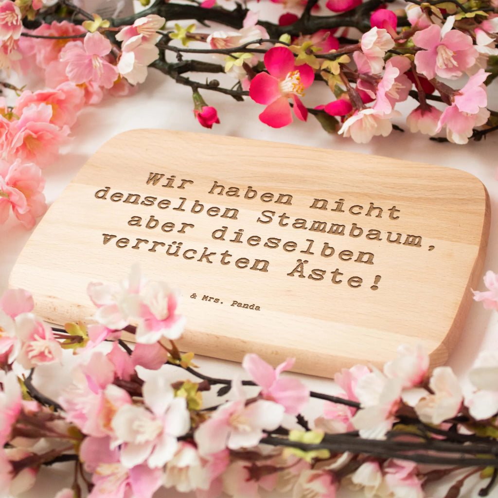 Serving board Saying Wir haben nicht denselben Stammbaum, aber dieselben verrückten Äste! Board, cutting board, breakfast board, Family, Father's Day, Mother's Day, brother, sister, Mom, Dad