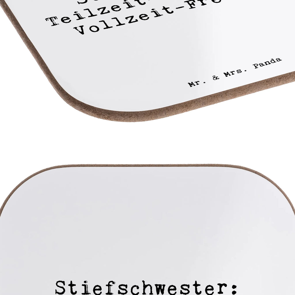 Personalised coaster Stiefschwester: Teilzeit-Geschwister, Vollzeit-Freundin! Namensaufdruck, Personalisierte Glasuntersetzer, Untersetzer mit Namen, Personalisierte Untersetzer, Personalisiert Getränkeuntersetzer, Bedrucken, PErsonalisierte Bierdeckel, Personalisieren, Peronalisierte Untersetzer Gläser, Familie, Vatertag, Muttertag, Bruder, Schwester, Mama, Papa, Oma, Opa