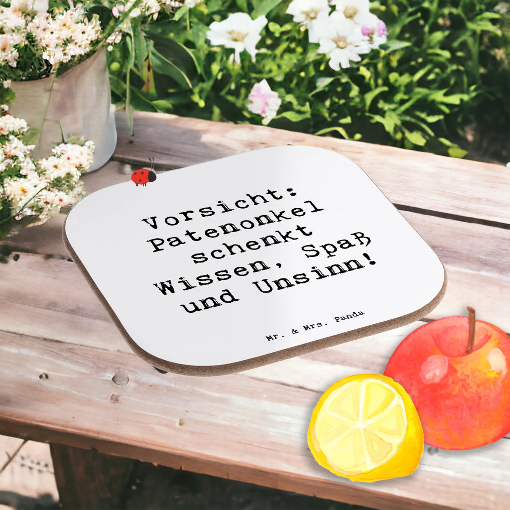 Personalised coaster Vorsicht: Patenonkel schenkt Wissen, Spaß und Unsinn! Namensaufdruck, Personalisierte Glasuntersetzer, Peronalisierte Untersetzer Gläser, PErsonalisierte Bierdeckel, Untersetzer mit Namen, Bedrucken, Personalisieren, Personalisierte Untersetzer, Personalisiert Getränkeuntersetzer, Familie, Vatertag, Muttertag, Bruder, Schwester, Mama, Papa, Oma, Opa