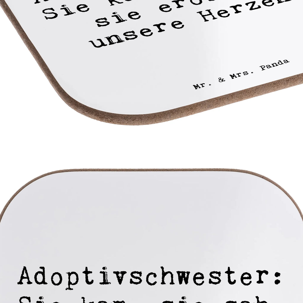 Personalised coaster Adoptivschwester: Sie kam, sie sah, sie eroberte unsere Herzen! Bedrucken, Untersetzer mit Namen, Personalisieren, Peronalisierte Untersetzer Gläser, Personalisierte Untersetzer, Personalisierte Glasuntersetzer, Namensaufdruck, Personalisiert Getränkeuntersetzer, PErsonalisierte Bierdeckel, Familie, Vatertag, Muttertag, Bruder, Schwester, Mama, Papa, Oma, Opa