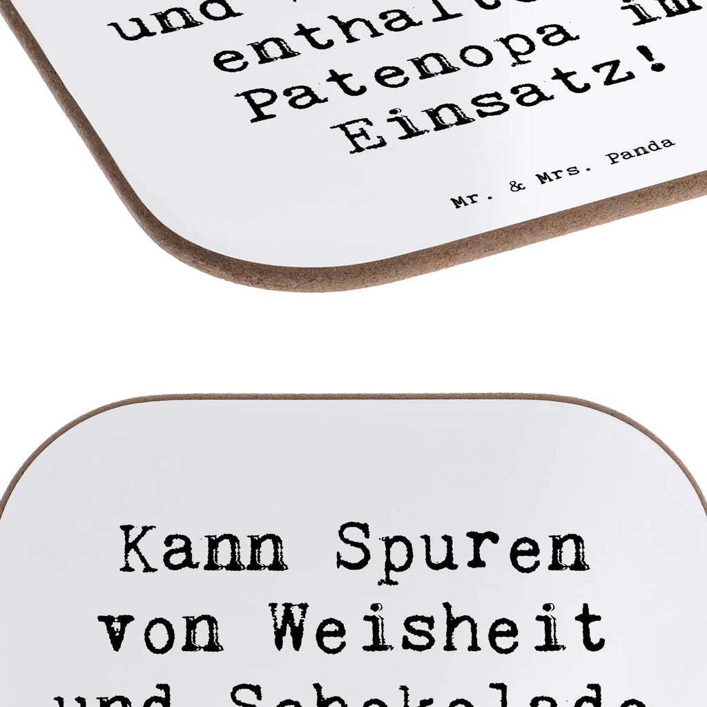 Personalised coaster Kann Spuren von Weisheit und Schokolade enthalten - Patenopa im Einsatz! Personalisiert Getränkeuntersetzer, Peronalisierte Untersetzer Gläser, Personalisierte Untersetzer, Personalisierte Glasuntersetzer, Bedrucken, PErsonalisierte Bierdeckel, Namensaufdruck, Personalisieren, Untersetzer mit Namen, Familie, Vatertag, Muttertag, Bruder, Schwester, Mama, Papa, Oma, Opa