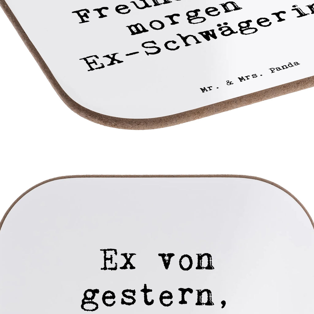 Personalised coaster Ex von gestern, Freundin von morgen - Ex-Schwägerin! Personalisiert Getränkeuntersetzer, Personalisierte Glasuntersetzer, Bedrucken, PErsonalisierte Bierdeckel, Personalisieren, Namensaufdruck, Personalisierte Untersetzer, Untersetzer mit Namen, Peronalisierte Untersetzer Gläser, Familie, Vatertag, Muttertag, Bruder, Schwester, Mama, Papa, Oma, Opa