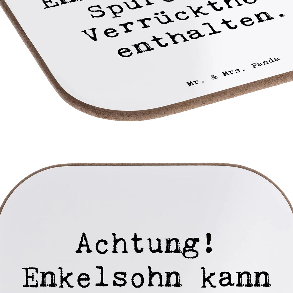 Personalised coaster Achtung! Enkelsohn kann Spuren von Verrücktheit enthalten. Personalisierte Untersetzer, Personalisieren, Untersetzer mit Namen, Personalisierte Glasuntersetzer, PErsonalisierte Bierdeckel, Peronalisierte Untersetzer Gläser, Namensaufdruck, Personalisiert Getränkeuntersetzer, Bedrucken, Familie, Vatertag, Muttertag, Bruder, Schwester, Mama, Papa, Oma, Opa