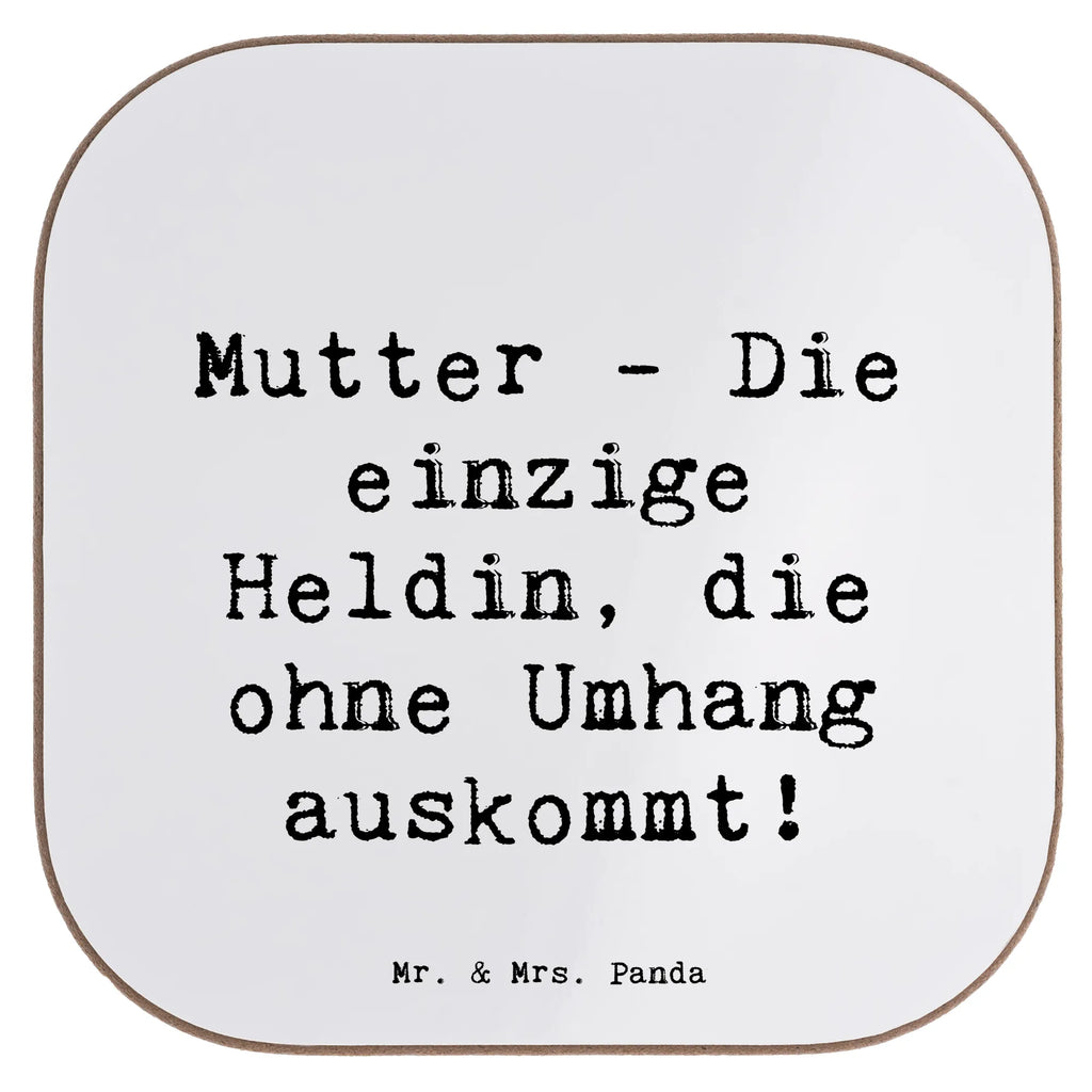 Square coaster Saying Mutter, die einzige Heldin, die ohne Umhang auskommt! Untersetzer, Bierdeckel, Glasuntersetzer, Untersetzer Gläser, Getränkeuntersetzer, Untersetzer aus Holz, Untersetzer für Gläser, Korkuntersetzer, Untersetzer Holz, Holzuntersetzer, Tassen Untersetzer, Untersetzer Design, Familie, Vatertag, Muttertag, Bruder, Schwester, Mama, Papa, Oma, Opa