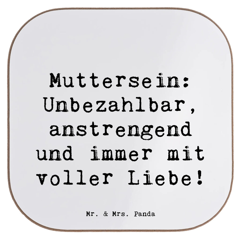 Square coaster Saying Muttersein: Unbezahlbar, anstrengend und immer mit voller Liebe! Untersetzer, Bierdeckel, Glasuntersetzer, Untersetzer Gläser, Getränkeuntersetzer, Untersetzer aus Holz, Untersetzer für Gläser, Korkuntersetzer, Untersetzer Holz, Holzuntersetzer, Tassen Untersetzer, Untersetzer Design, Familie, Vatertag, Muttertag, Bruder, Schwester, Mama, Papa, Oma, Opa
