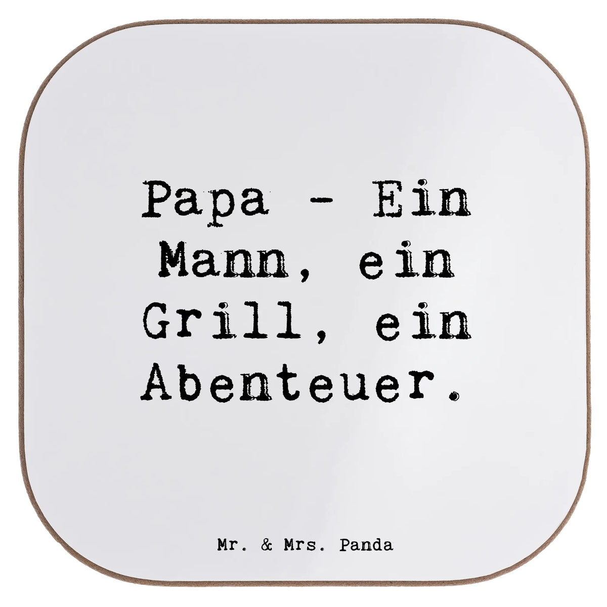 Untersetzer Spruch Papa Abenteuer