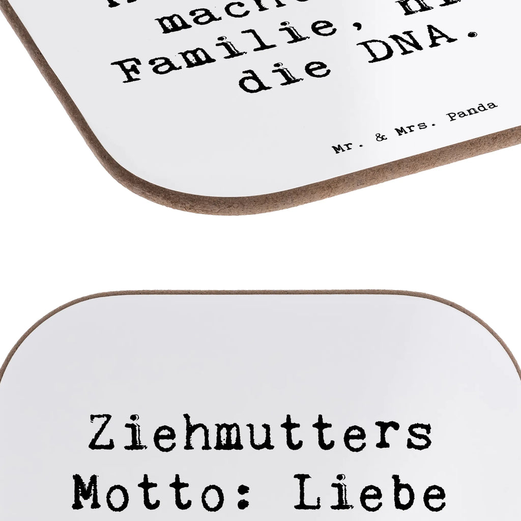 Square coaster Saying Ziehmutters Motto: Liebe macht eine Familie, nicht die DNA. Untersetzer, Bierdeckel, Glasuntersetzer, Untersetzer Gläser, Getränkeuntersetzer, Untersetzer aus Holz, Untersetzer für Gläser, Korkuntersetzer, Untersetzer Holz, Holzuntersetzer, Tassen Untersetzer, Untersetzer Design, Familie, Vatertag, Muttertag, Bruder, Schwester, Mama, Papa, Oma, Opa