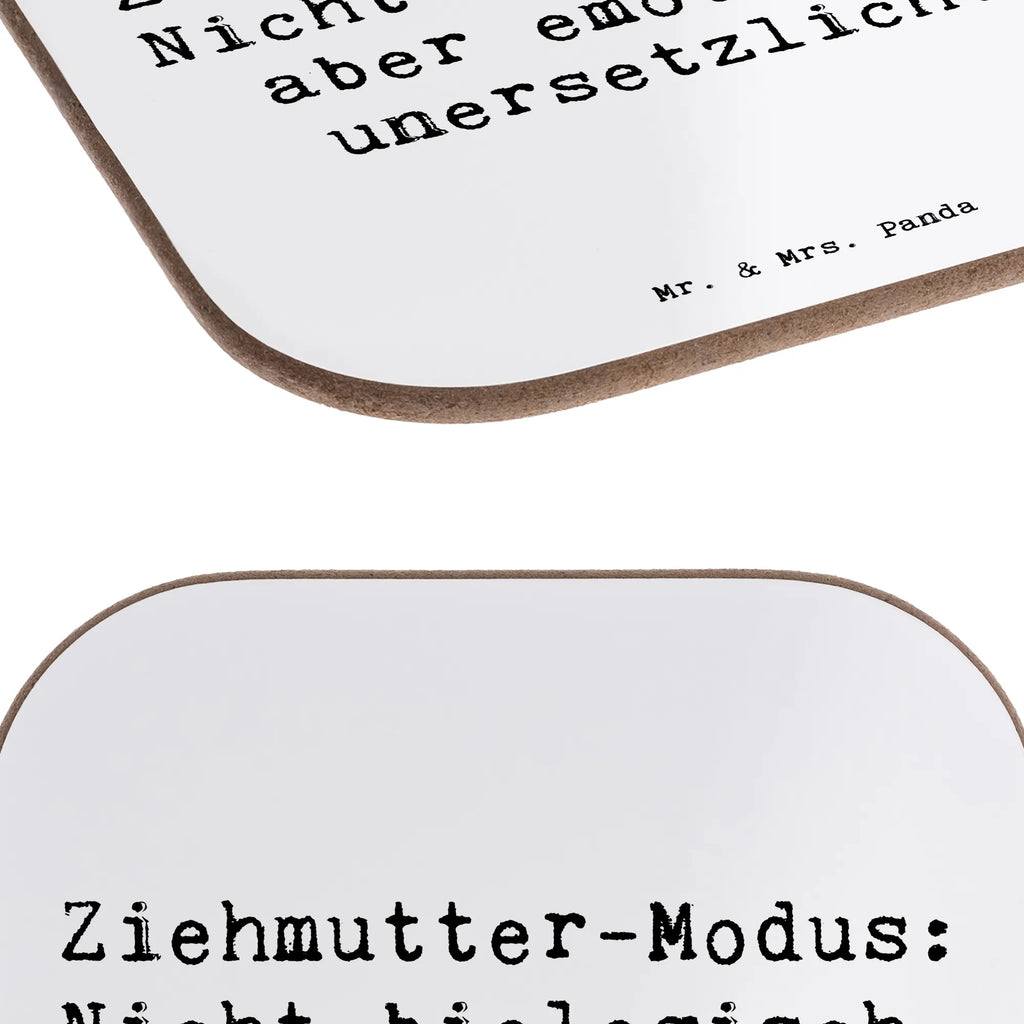 Square coaster Saying Ziehmutter-Modus: Nicht biologisch, aber emotional unersetzlich! Untersetzer, Bierdeckel, Glasuntersetzer, Untersetzer Gläser, Getränkeuntersetzer, Untersetzer aus Holz, Untersetzer für Gläser, Korkuntersetzer, Untersetzer Holz, Holzuntersetzer, Tassen Untersetzer, Untersetzer Design, Familie, Vatertag, Muttertag, Bruder, Schwester, Mama, Papa, Oma, Opa