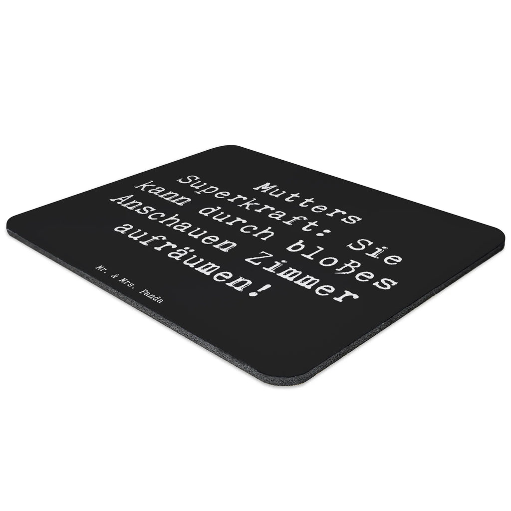 Mouse mat Saying Mutters Superkraft: Sie kann durch bloßes Anschauen Zimmer aufräumen! Mousepad, Computer zubehör, Büroausstattung, PC Zubehör, Arbeitszimmer, Mauspad, Einzigartiges Mauspad, Designer Mauspad, Mausunterlage, Mauspad Büro, Familie, Vatertag, Muttertag, Bruder, Schwester, Mama, Papa, Oma, Opa
