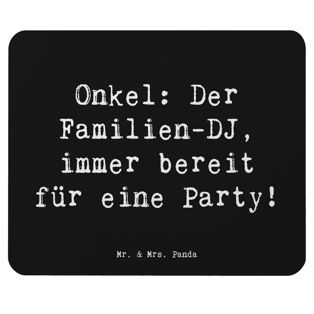 Mouse mat Saying Onkel: Der Familien-DJ, immer bereit für eine Party! Mousepad, Computer zubehör, Büroausstattung, PC Zubehör, Arbeitszimmer, Mauspad, Einzigartiges Mauspad, Designer Mauspad, Mausunterlage, Mauspad Büro, Familie, Vatertag, Muttertag, Bruder, Schwester, Mama, Papa, Oma, Opa
