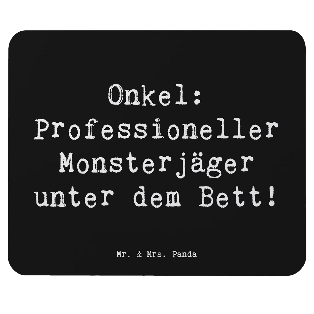Mouse mat Saying Onkel: Professioneller Monsterjäger unter dem Bett! Mousepad, Computer zubehör, Büroausstattung, PC Zubehör, Arbeitszimmer, Mauspad, Einzigartiges Mauspad, Designer Mauspad, Mausunterlage, Mauspad Büro, Familie, Vatertag, Muttertag, Bruder, Schwester, Mama, Papa, Oma, Opa